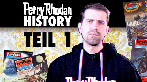 Perry Rhodan Titelbild für YouTube Video. Die Geschichte von PERRY RHODAN, Teil 1: Hinter den Kulissen; von Ben Calvin Hary